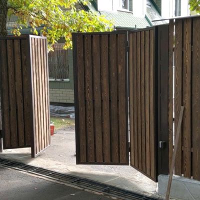 Купите и Закажите Ворота Гармошка: Лучшая Цена от 48056 руб, Установка под Ключ и Доставка в Лениногорске и по Области