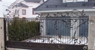 Купить откатные ворота кованые Лениногорск, цена от 2843 руб.